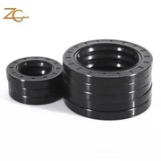 Nhà máy cung cấp Tùy chỉnh con dấu dầu cao su đen Nbr
